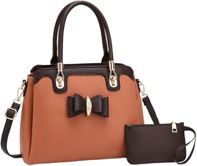High Quality 2 Piece Set Bow Style With Wallet with Long Belt