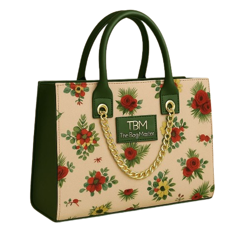 Floral Elegance Tote – By The Bag Master