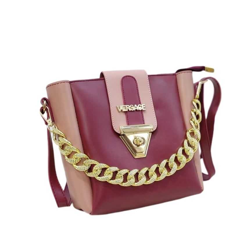 Elegant Versace-Inspired Shoulder Bag – Style Meets Sophistication
