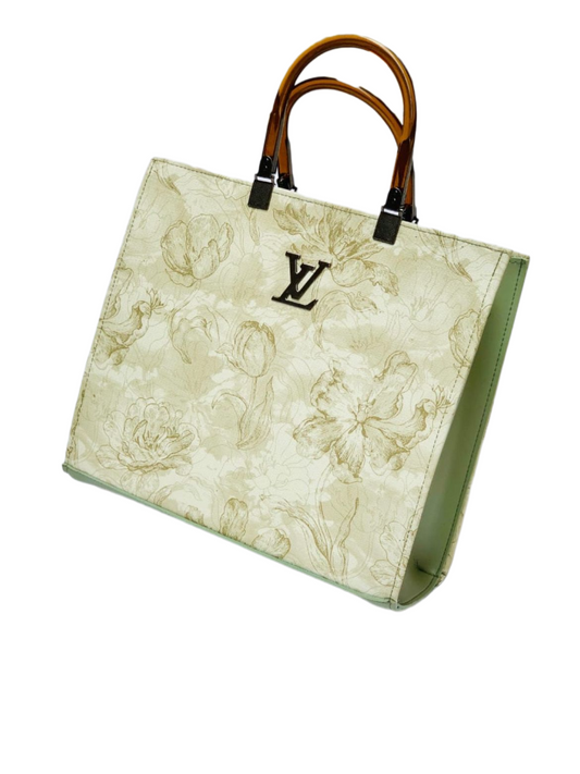 Elegant Louis Vuitton Floral Tote – Perfect Blend of Luxury & Style