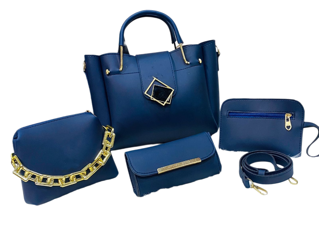 Elegant 5-in-1 Luxury Handbag Set for Modern Women
