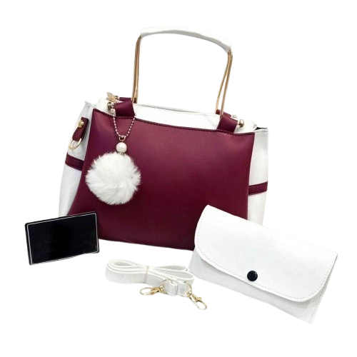 Elegant 3-Piece Handbag Set for Women – Stylish, Spacious & Versatile