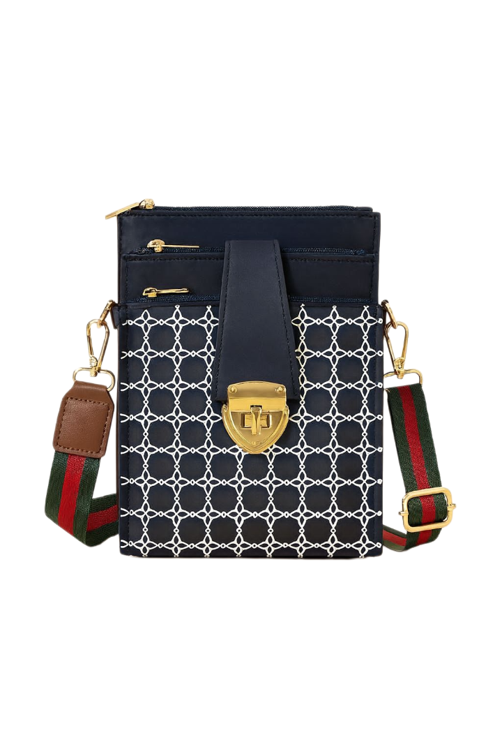 Luxury  Geometric Crossbody Bag – Elegant & Functional