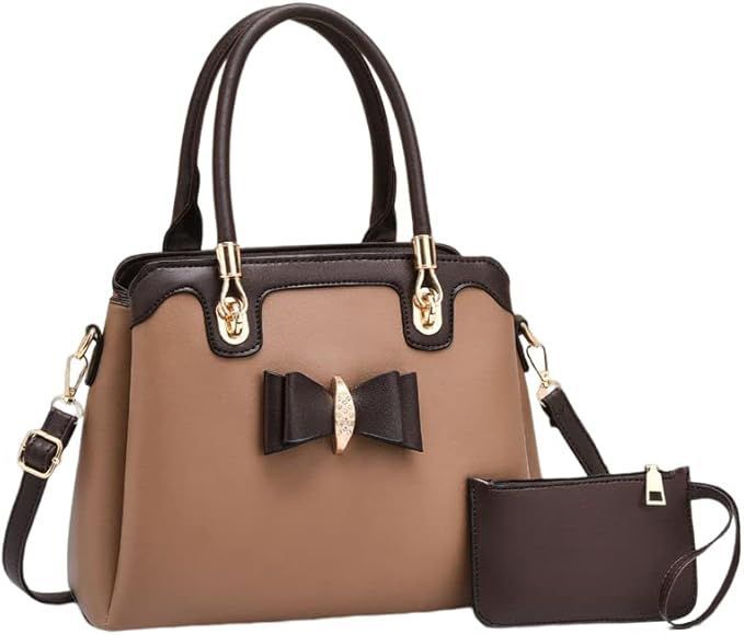 High Quality 2 Piece Set Bow Style With Wallet with Long Belt