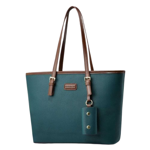 Elegant Plain Rexine Shoulder Tote – Stylish Women’s Handbag