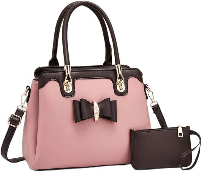High Quality 2 Piece Set Bow Style With Wallet with Long Belt