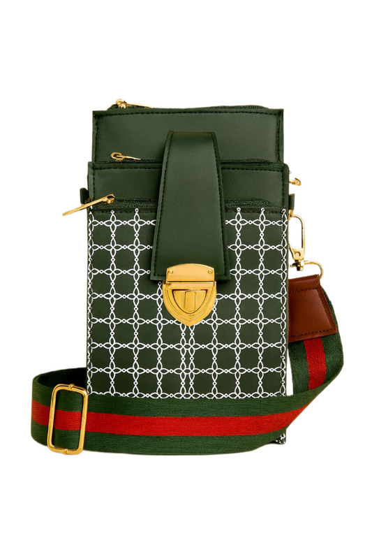 Luxury  Geometric Crossbody Bag – Elegant & Functional