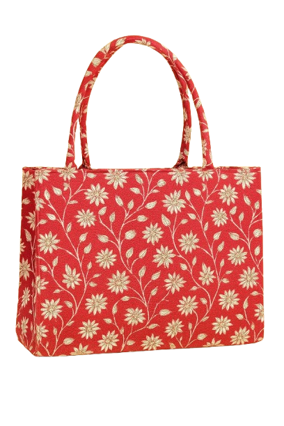 Elegant Floral Handbag – Perfect Blend of Style & Utility