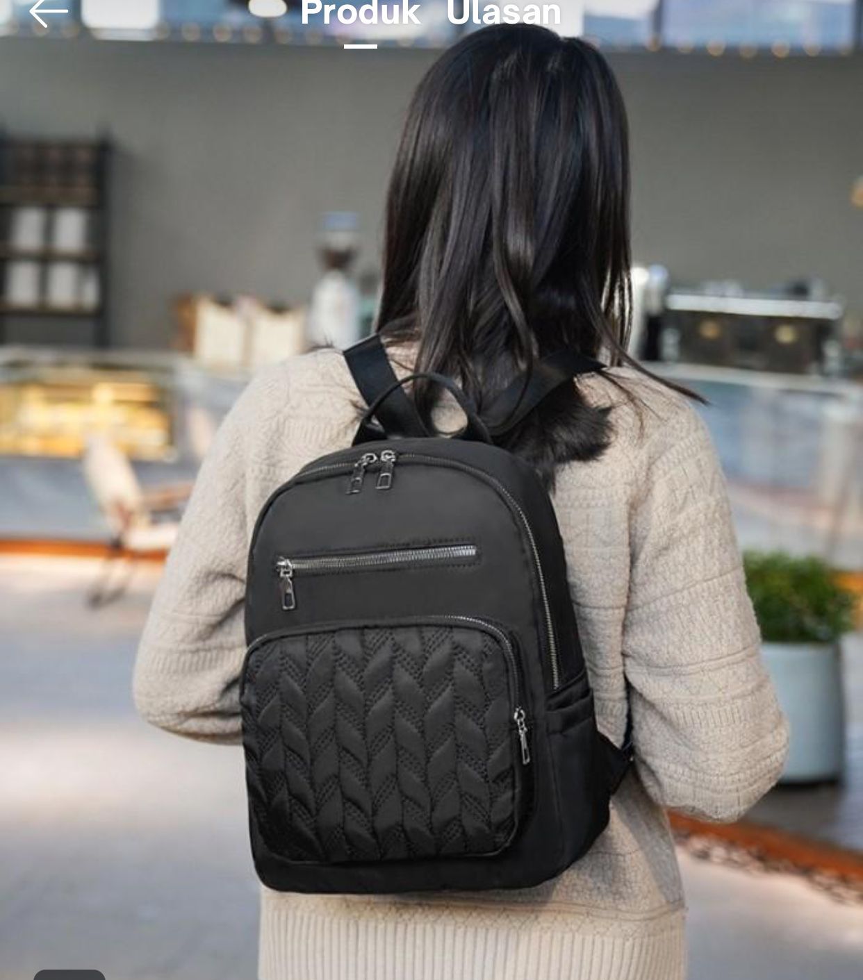 Elevate your style with this chic Imported Backpack – Perfect blend of fashion & functionality