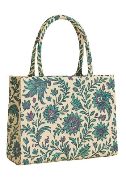 Elegant Floral Handbag – Perfect Blend of Style & Utility