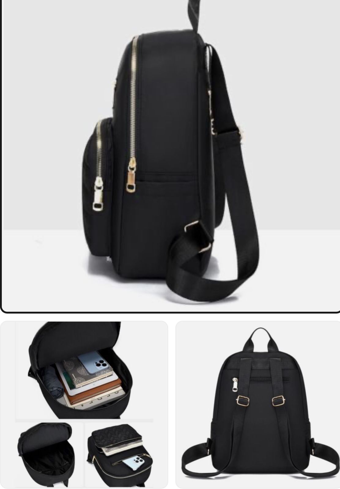 Elevate your style with this chic Imported Backpack – Perfect blend of fashion & functionality