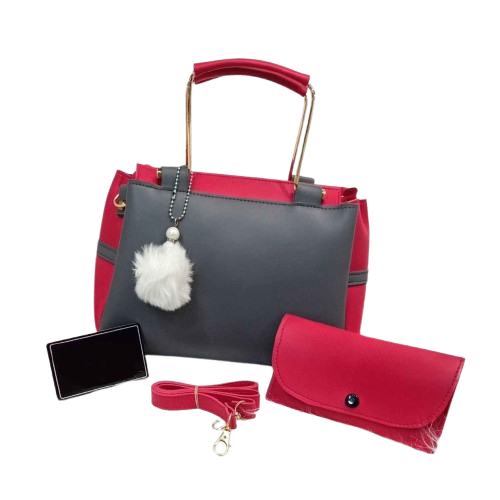 Elegant 3-Piece Handbag Set for Women – Stylish, Spacious & Versatile