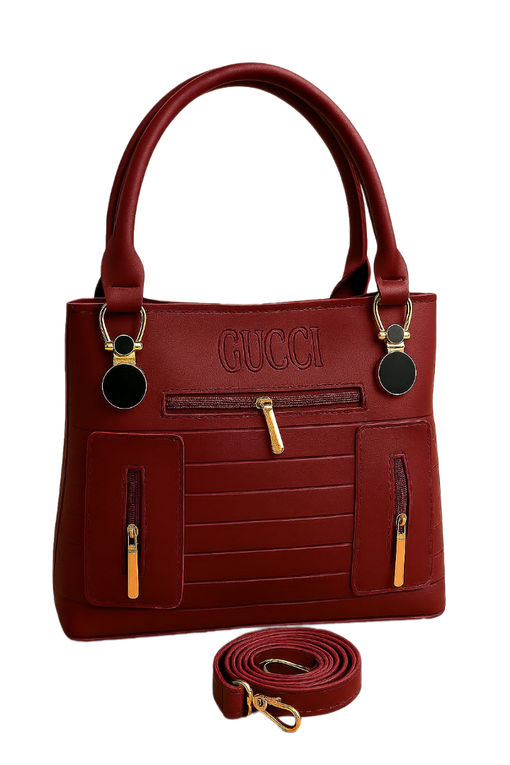 Elegant Navy Blue GUCCI-Inspired Handbag – Luxe Design for Every Occasion
